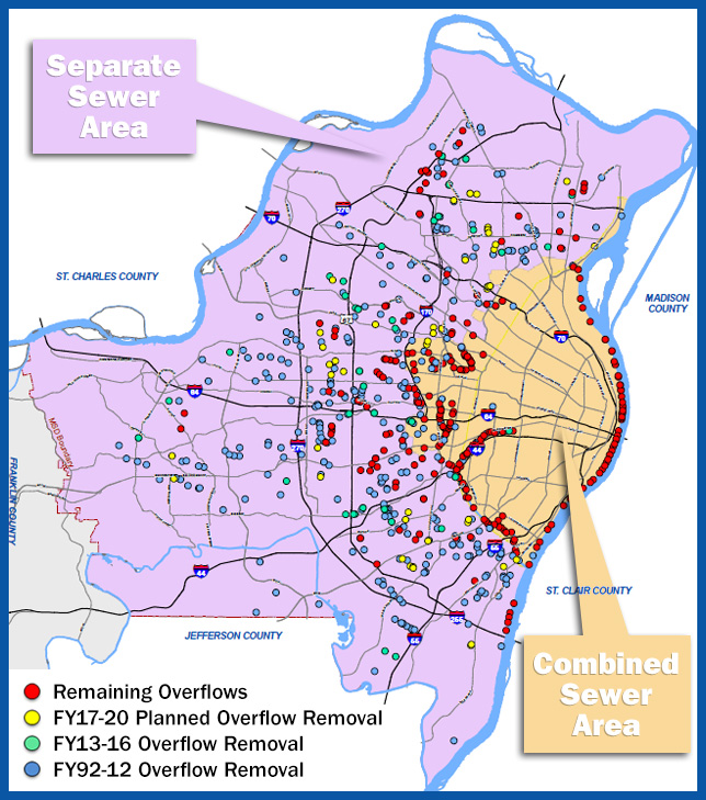 By the Numbers - Metropolitan St. Louis Sewer District