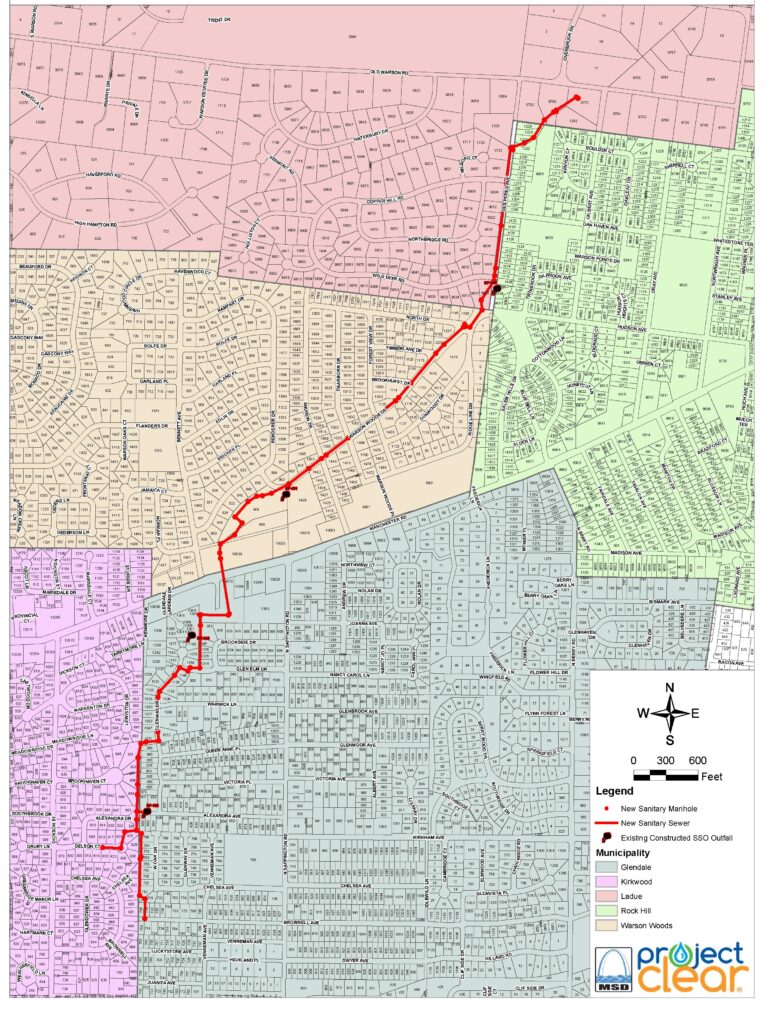 WW-2 and WW-3 Warson Woods Sanitary Relief (12302) - Metropolitan St ...